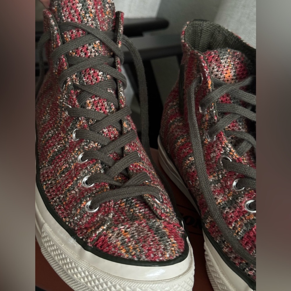 Converse Chuck Taylor All Star Missoni Fancy High-Tops unisex-Size 10.5 - Picture 10 of 16